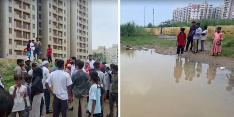 दिल्ली: बवाना में बारिश के पानी से भरे गड्ढे में दो बच्चों की डूबने से मौत, DDA पर आरोप