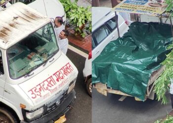 ग्वालियर की सड़कों पर हाईकोर्ट सख्त, मिनी ट्रक में फाइलें लेकर पहुंचा नगर निगम; अब 129 सड़कों की होगी जमीनी जांच
