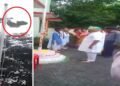 पन्ना में BJP विधायक के ध्वजारोहण के दौरान जमीन पर गिरा तिरंगा, वीडियो वायरल