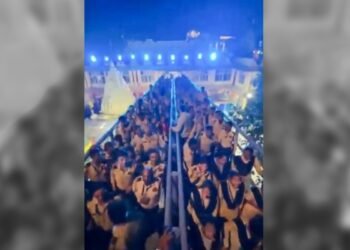 महाकाल मंदिर में 300 गार्डों ने एक साथ कूद-कूदकर किया ब्रिज की मजबूती का ‘जंप टेस्ट’, VIDEO 