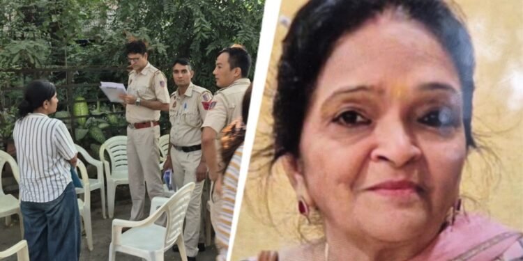 दिल्ली के जंगपुरा में बुजुर्ग महिला की हाथ-पैर बांधकर हत्या, घर से ज्वेलरी गायब, बेटियों की शादी के बाद अकेली रहती थीं