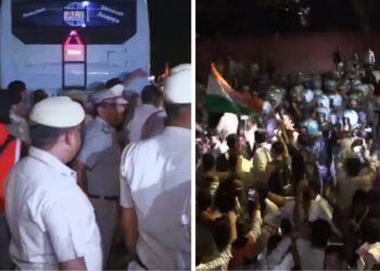 जंतर-मंतर पर गरमाया माहौल, UGC-आरक्षण के खिलाफ जुटे सवर्ण समाज के लोगों को RAF ने हिरासत में लिया