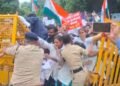मध्य प्रदेश: नर्सिंग छात्रों का फूटा गुस्सा, बैरिकेडिंग तोड़ सांसद कार्यालय में घुसे
