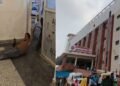 दरभंगा में शर्मनाक हरकत! मरीज को स्ट्रेचर की जगह गार्ड ने जमीन पर घसीटा- VIDEO