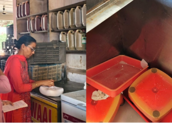 रक्षाबंधन से पहले दिल्ली में फूड सेफ्टी रेड, ओखला सब्जी मंडी में 508 किलो मिलावटी पनीर नष्ट