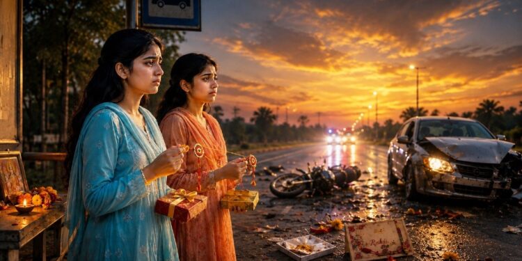 राखी बंधवाकर लौट रहे थे घर, फॉर्च्यूनर ने ली जान… फरीदाबाद में दो सगे भाइयों की दर्दनाक मौत, दो बहनें वेंटिलेटर पर