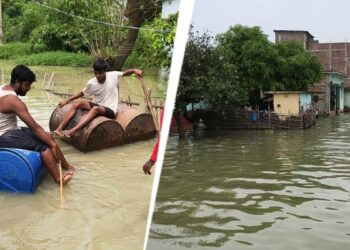 बिहार: 15 साल से बांध का इंतजार, 20 दिन से पानी में डूबा पूरा गांव, हजारों जिंदगियां बेहाल
