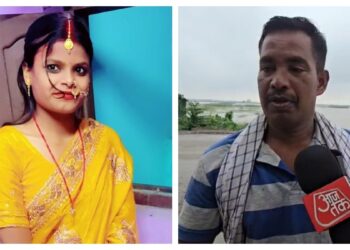 शादी के 2 महीने बाद ही गंगा में समा गया घर, बची सिर्फ साइकिल और गाय, पंचायत भवन में गुजर रही जिंदगी