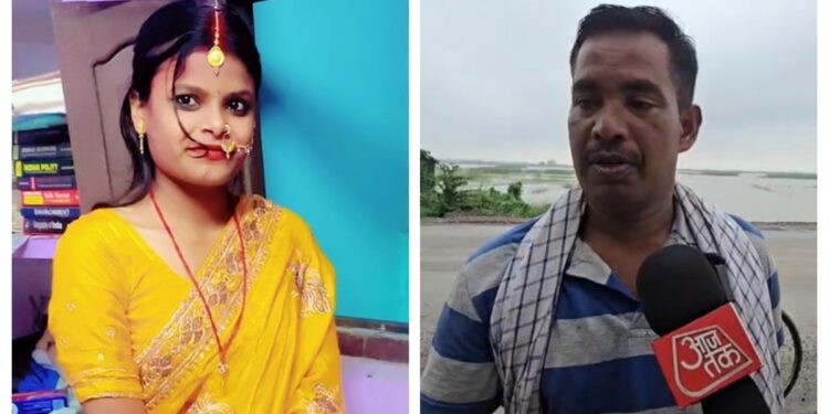 शादी के 2 महीने बाद ही गंगा में समा गया घर, बची सिर्फ साइकिल और गाय, पंचायत भवन में गुजर रही जिंदगी