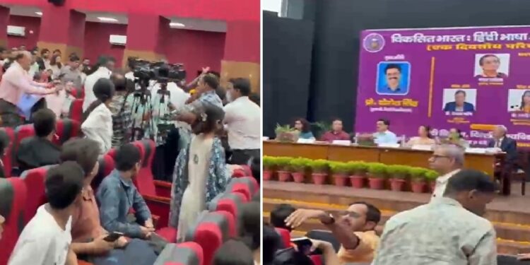 ‘जिम्मेदारी कौन लेगा…’ सत्य निकेतन हादसे के बाद डीयू VC के कार्यक्रम में हंगामा, NSUI ने की नारेबाजी