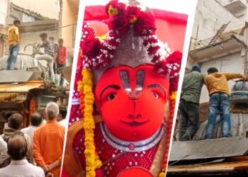 हनुमान जी का दैवीय चमत्कार देख प्रशासन का यूटर्न, SDM बोले- बजरंगबली को हटाने की कोशिश ही नहीं हुई