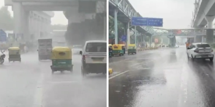अचानक बदला दिल्ली का मौसम… कई इलाकों में झमाझम बारिश, नोएडा-गुरुग्राम समेत NCR में तेज हवाओं का अलर्ट