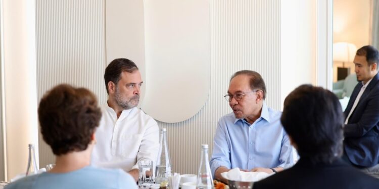 मलेशियाई PM अनवर इब्राहिम से मिले राहुल और प्रियंका गांधी, नाश्ते पर हुई चर्चा