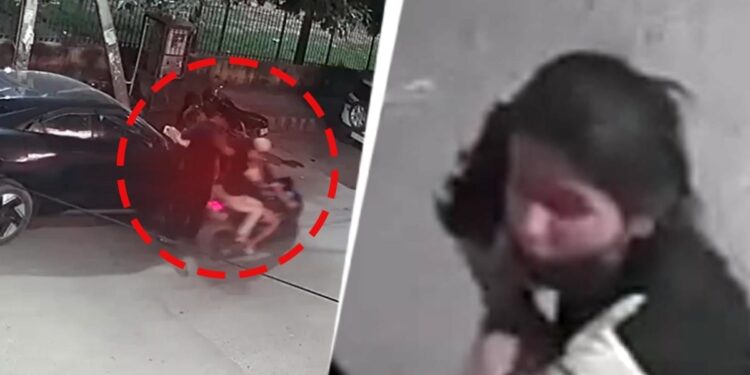 पुलिस बूथ पास, CCTV चालू, फिर भी बेखौफ स्नैचिंग, युवक-युवती मोबाइल झपटकर बाइक से भागे, Video