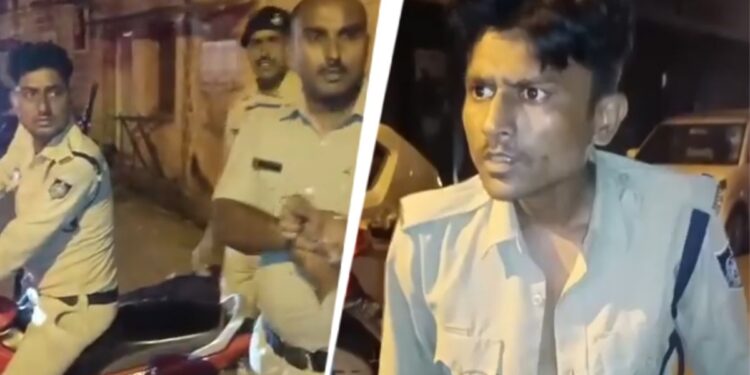 ज्योतिरादित्य सिंधिया की VIP ड्यूटी से गायब हुआ पुलिसकर्मी, शराब पीकर हंगामा, बंदूक फेंकी, Video