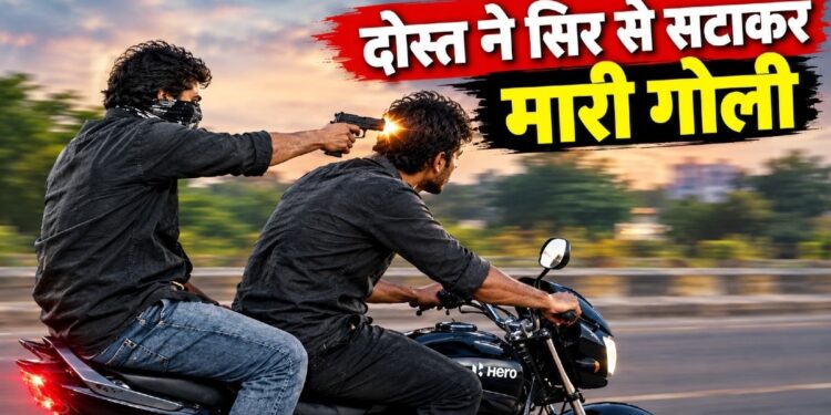 लिफ्ट दी और चलती बाइक पर पीछे से मार दी गोली… महीने भर पहले हुआ था समझौता; रविवार सुबह दोस्त ने ही ली इकलास की जान
