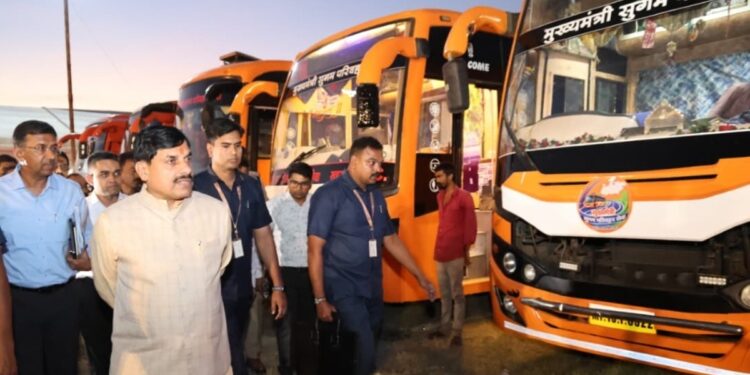 MP में ‘मुख्यमंत्री सुगम परिवहन सेवा’ का आगाज, दौड़ेंगी 351 नई बसें… CM मोहन यादव और नितिन गडकरी दिखाएंगे हरी झंडी