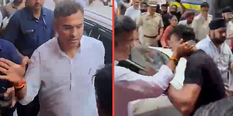 प्रवेश वर्मा ने जिस शख्स को मारा थप्पड़, उस पर पहले भी FIR, बीजेपी ने बताया ‘AAP का गुंडा’