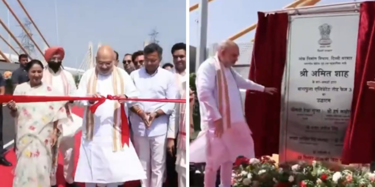 दिल्ली को मिला बारापुला फेज-3 एलिवेटेड कॉरिडोर, अमित शाह ने किया उद्घाटन, CM रेखा गुप्ता भी रहीं मौजूद