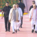 राजघाट पहुंचे PM मोदी, महात्मा गांधी को दी श्रद्धांजलि