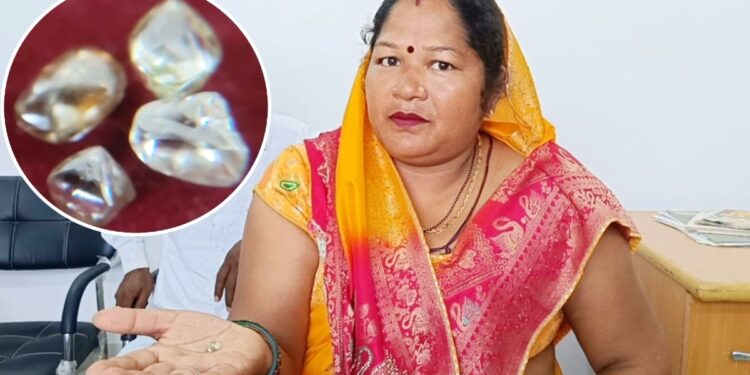 सोशल मीडिया पर खबर देख यूपी से पन्ना आकर लगाई खदान… 6 महीने की मेहनत रंग लाई, दो दिनों में मिले 5.16 कैरेट के 4 चमचमाते हीरे