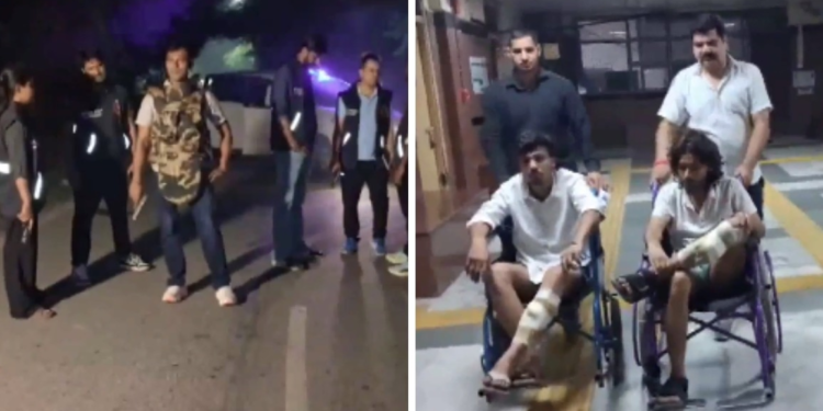 दिल्ली के उस्मानपुर खादर में एनकाउंटर, लॉरेंस बिश्नोई-राशिद गैंग के 2 शार्प शूटर गिरफ्तार