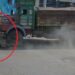 ट्रक ने स्कूटी को मारी टक्कर, बंपर पकड़कर लटक गई युवती… CCTV देख कांप जाएंगे