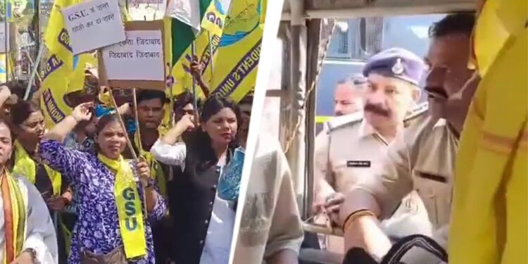 आदिवासी छात्रों के ‘जय जोहार’ बोलते ही क्या हुआ? वीडियो वायरल, थाना प्रभारी पर गिरी गाज